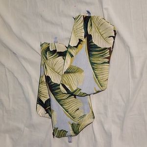 Palm leaf cosmetic bags